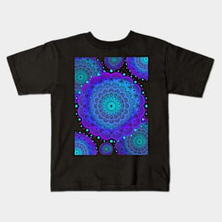 Mandala purple Kids T-Shirt